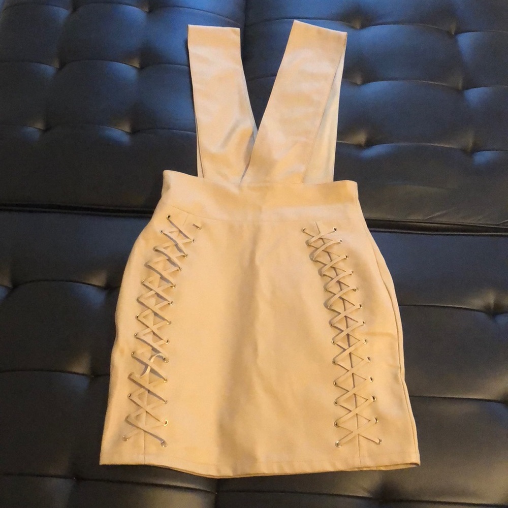 Faux leather House of CB dress